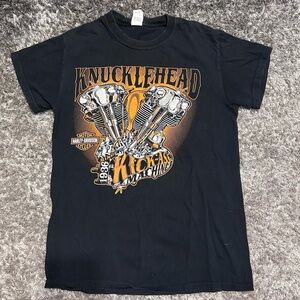 Knucklehead harley Davidson shirt